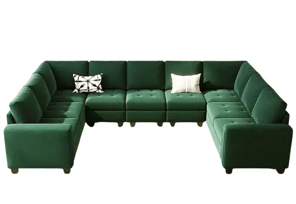 9 seater sectional couch cleaning for large homes and open spaces